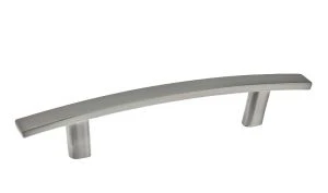 Contemporary Solid Curve Pull (Chrome)