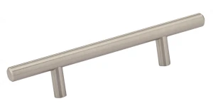 Solid Steel T Bar Handle (Brushed Nickel)