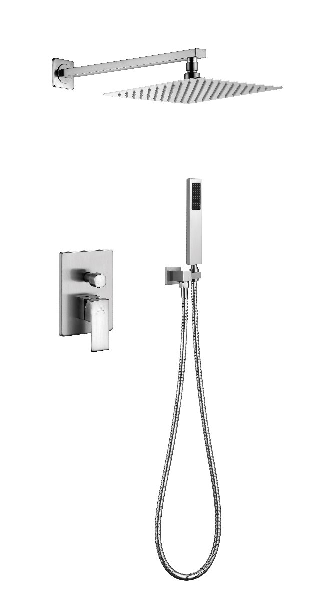 Concealed Shower system with 10