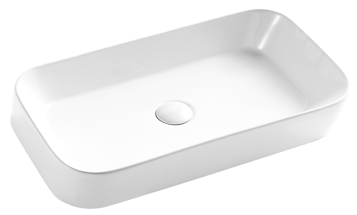 Ceramic rectangular vessel  sink 22 2/5