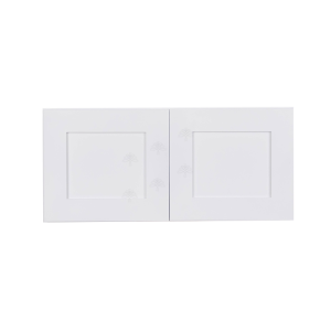 Livingston White Shaker Wall Refrigerator 36