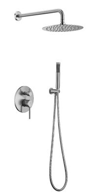 Concealed Shower system with 8