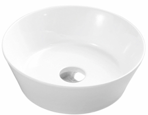Ceramic round vessel  sink 13 4/5