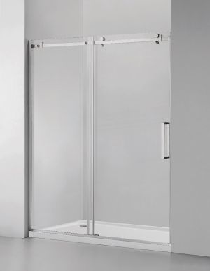 Frameless shower door (8mm)thick tempered glass 60