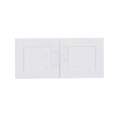 Livingston White Shaker Wall Refrigerator 36"W x 12"H x 24"D