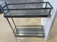 Anchester White 9" Base Spice Rack Cabinet