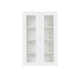 Livingston White Shaker Wall Cabinet - Routed for Glass 33