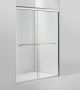 Bypass Shower door (8mm)thick tempered glass 60