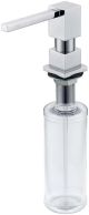 Square style Soap dispensers Brush nickel