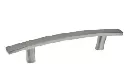 Contemporary Solid Curve Pull (Brushed Nickel)
