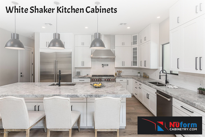 Dove White Shaker Kitchen Cabinets