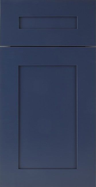 Blue Shaker Sample Door