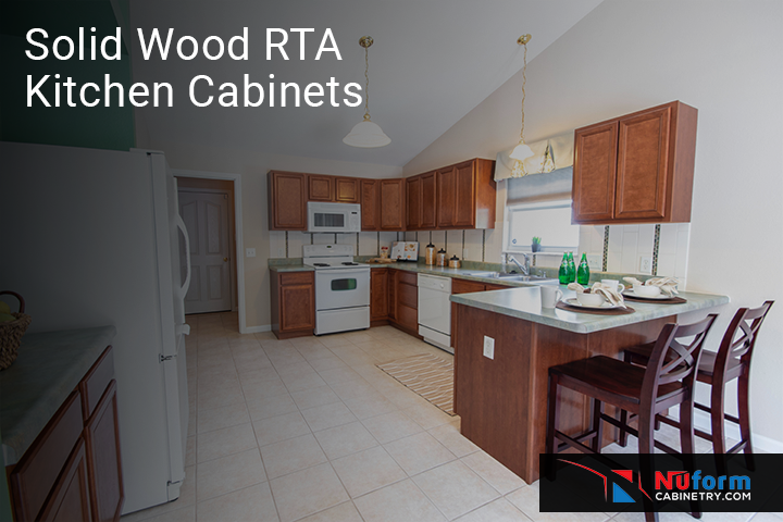Solid Wood RTA Kitchen Cabinets
