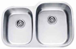 Double Undermount Sink 40/60 18G 32