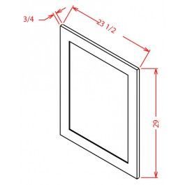 Smoky Gray BASE DUMMY DOOR 24x30 