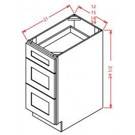 Smoky Gray VANITY DRAWER 15 