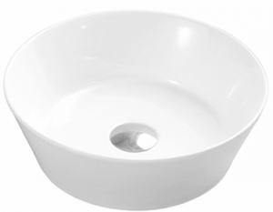 Ceramic round vessel  sink 13 4/5