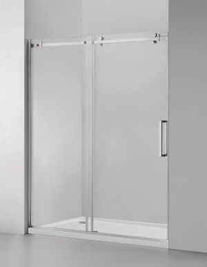 Frameless shower door (8mm)thick tempered glass 60