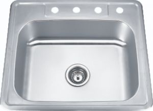 Single Top-Mount Sink 20G 25