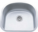 Single Corner Undermount Sink 18G 23