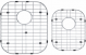 Stainless Steel Bottom grid for RA-G3221L & RA-G3221R