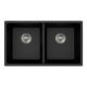 Double Granite Sink 50/50 33