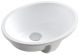 Ceramic oval undermount sink 18 1/2