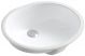 Ceramic oval undermount sink  19 1/2